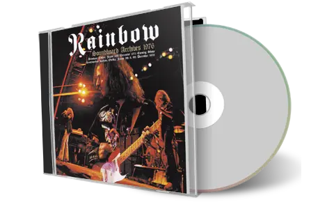 Front cover artwork of Rainbow Compilation CD Soundboard Archives 1976 Soundboard