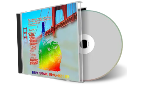 Front cover artwork of Randy Newman 1974-11-04 CD Sausalito Soundboard