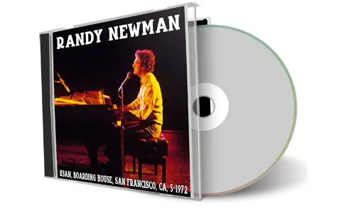 Front cover artwork of Randy Newman Compilation CD San Francisco 1972 Soundboard
