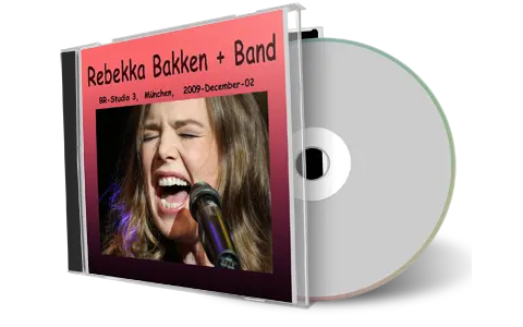 Front cover artwork of Rebekka Bakken 2009-12-02 CD Munich Soundboard