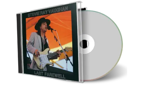 Front cover artwork of Stevie Ray Vaughan Compilation CD Last Farewell Soundboard