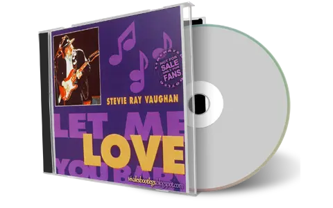 Front cover artwork of Stevie Ray Vaughan Compilation CD Let Me Love You Baby Soundboard