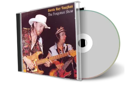 Front cover artwork of Stevie Ray Vaughan Compilation CD The Forgotten Show Soundboard
