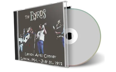 Front cover artwork of The Byrds 1971-07-31 CD Lenox Soundboard
