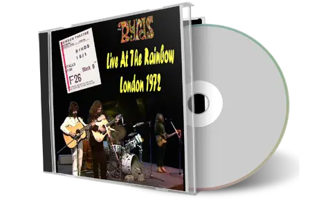 Front cover artwork of The Byrds 1972-01-16 CD London Soundboard