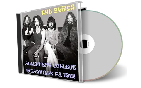 Front cover artwork of The Byrds 1972-04-28 CD Allegheny College Soundboard