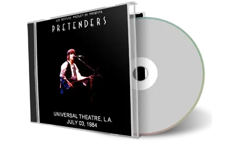 Front cover artwork of The Pretenders 1984-03-07 CD Universal City Audience