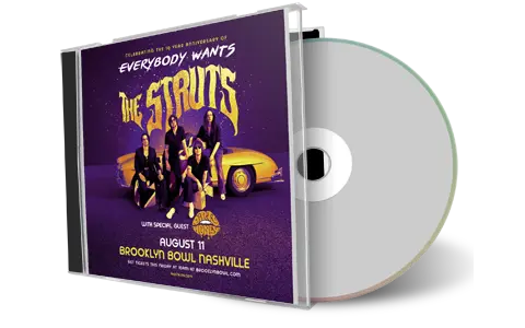 Front cover artwork of The Struts 2025-08-11 CD Nashville Audience