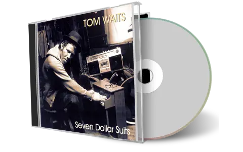 Front cover artwork of Tom Waits Compilation CD Seven Dollar Suits Audience