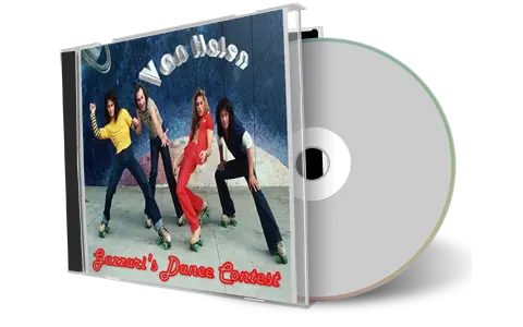 Front cover artwork of Van Halen Compilation CD Gazzaris Dance Contest 1974 Soundboard