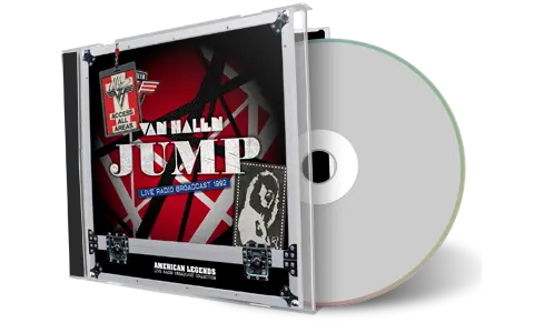 Front cover artwork of Van Halen Compilation CD Live Radio Broadcast Jump 1992 Soundboard
