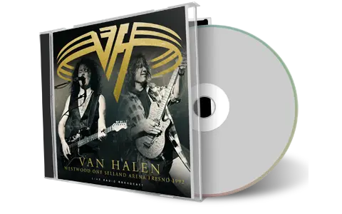 Front cover artwork of Van Halen Compilation CD Westwood One Selland Arena Fresno 1992 Audience