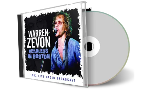 Front cover artwork of Warren Zevon Compilation CD Headless In Boston 1982 Soundboard