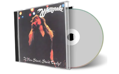 Front cover artwork of Whitesnake Compilation CD If You Start Start Early Audience