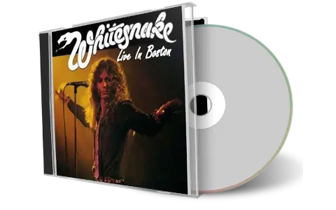 Front cover artwork of Whitesnake Compilation CD Live In Boston Audience