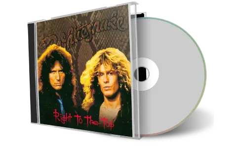 Front cover artwork of Whitesnake Compilation CD Right To The Top Soundboard