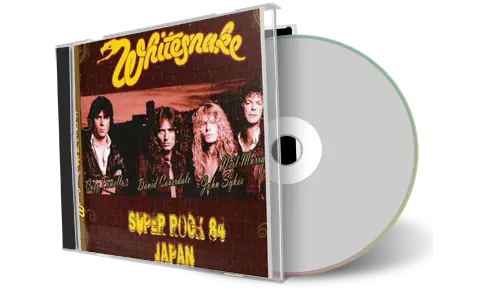 Front cover artwork of Whitesnake Compilation CD Super Rock In Japan Audience