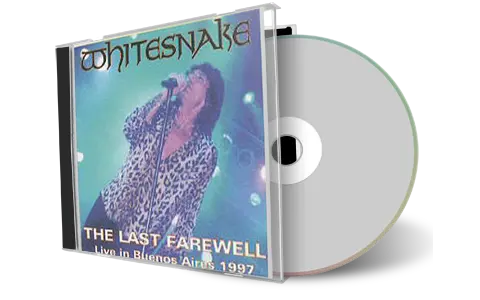 Front cover artwork of Whitesnake Compilation CD The Last Farewell Soundboard