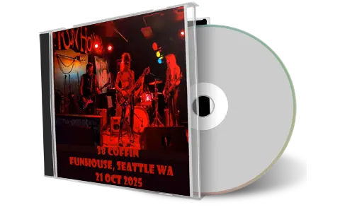Front cover artwork of 38 Coffin 2024-10-21 CD Seattle Audience