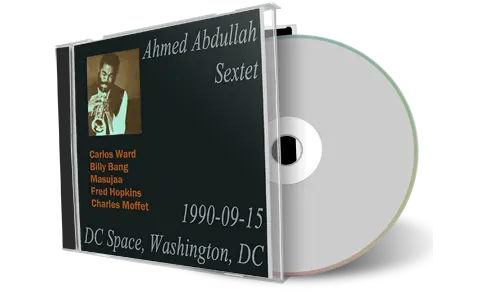 Front cover artwork of Ahmed Abdullah 1990-09-15 CD Washington Audience
