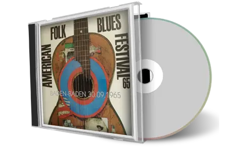 Front cover artwork of American Folk Blues Festival 1965-09-30 CD Baden Baden Soundboard