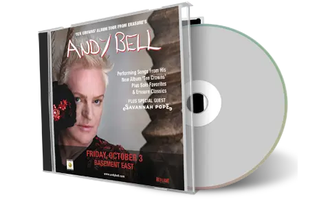 Front cover artwork of Andy Bell 2025-10-03 CD Nashville Audience