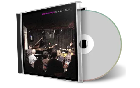 Front cover artwork of Antonio Farao Trio 2025-11-14 CD Lustenau Soundboard