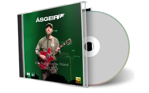 Front cover artwork of Asgeir 2025-10-14 CD Krakow Audience