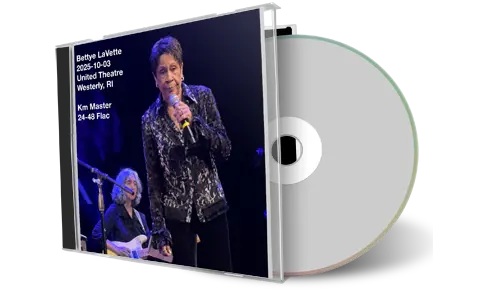 Front cover artwork of Bettye Lavette 2025-10-03 CD Westerly Audience