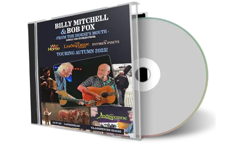 Front cover artwork of Billy Mitchell And Bob Fox 2025-10-23 CD Gateshead Soundboard