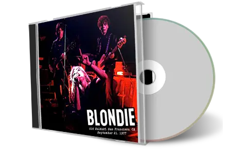 Front cover artwork of Blondie 1977-09-21 CD San Francisco Soundboard