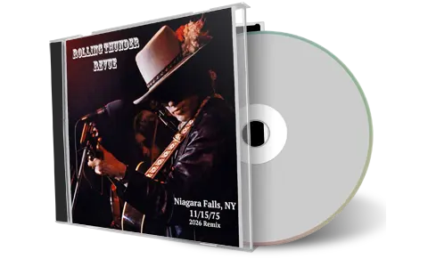 Front cover artwork of Bob Dylan 1975-11-15 CD Niagara Falls Audience
