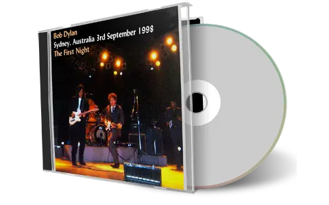 Front cover artwork of Bob Dylan 1998-09-03 CD Sydney Audience