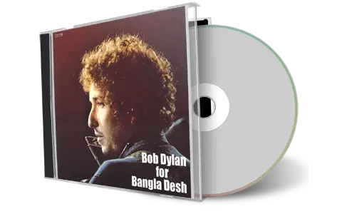 Front cover artwork of Bob Dylan Compilation CD For Bangla Desh Soundboard
