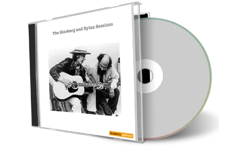 Front cover artwork of Bob Dylan And Allen Ginsberg Compilation CD The Ginsberg And Dylan Sessions Soundboard