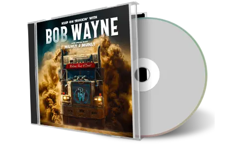 Front cover artwork of Bob Wayne 2025-11-10 CD Brno Audience