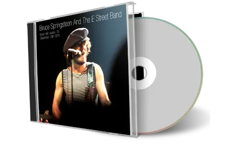 Front cover artwork of Bruce Springsteen 1975-09-13 CD Huston Soundboard