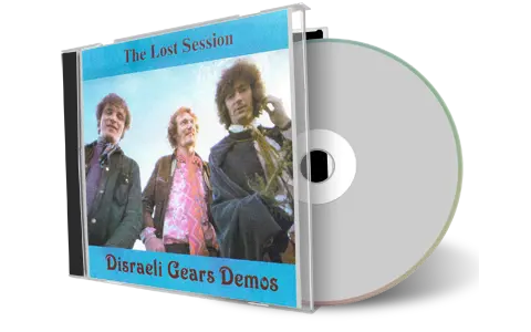 Front cover artwork of Cream Compilation CD The Lost Session Soundboard