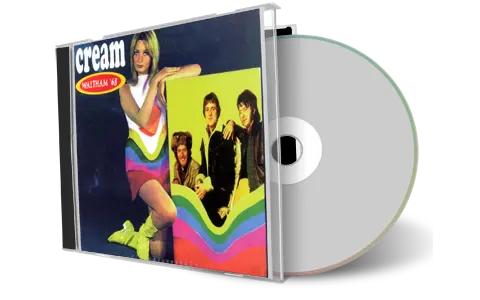 Front cover artwork of Cream Compilation CD Waltham 1968 Audience