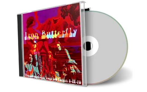 Front cover artwork of Iron Butterfly Compilation CD La Forum 1970 Soundboard