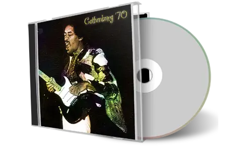 Front cover artwork of Jimi Hendrix Compilation CD Gothenburg 1970 Audience