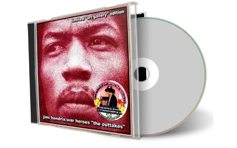 Front cover artwork of Jimi Hendrix Compilation CD War Heroes The Outtakes Soundboard