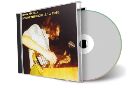 Front cover artwork of John Mayall And Ginhouse Blues 1968-04-12 CD Gothenburg Audience