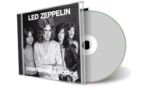 Front cover artwork of Led Zeppelin Compilation CD Soundboard Scraps Soundboard