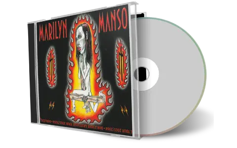 Front cover artwork of Marilyn Manson 2003-12-08 CD Frankfurt Audience