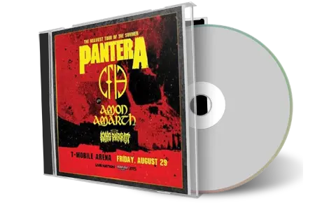 Front cover artwork of Pantera 2025-08-29 CD Las Vegas Audience