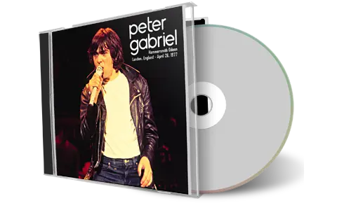 Front cover artwork of Peter Gabriel 1977-04-26 CD London Soundboard