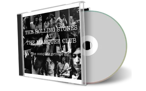 Front cover artwork of Rolling Stones Compilation CD At The Marquee Club Soundboard