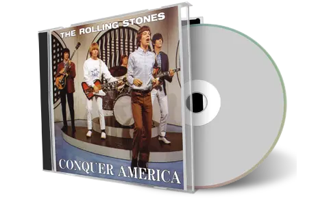 Front cover artwork of Rolling Stones Compilation CD Conquer America Soundboard
