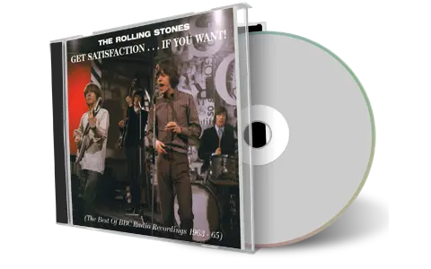 Front cover artwork of Rolling Stones Compilation CD Get Satisfaction If You Want Soundboard